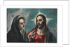 Christ taking leave of his Mother by El (1541-1614) Greco