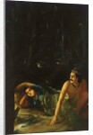 Nala and Damayanti by Raja Ravi Varma