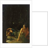 Nala and Damayanti by Raja Ravi Varma