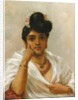 Malabar Beauty by Raja Ravi Varma