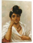 Malabar Beauty by Raja Ravi Varma
