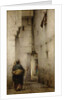 The Alley by Guillaume Charles Brun