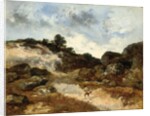 Before the storm, a character on the rocky road to Jean-de-Paris by Narcisse Virgile Diaz de la Pena