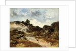 Before the storm, a character on the rocky road to Jean-de-Paris by Narcisse Virgile Diaz de la Pena