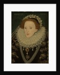 Portrait of Queen Elizabeth I, c.1580 by English School