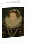 Portrait of Queen Elizabeth I, c.1580 by English School