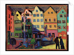 Weilheim-Marienplatz, 1909 by Wassily Kandinsky