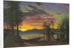 Twilight, Lake Tahoe, c.1870s by Albert Bierstadt
