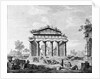 The Temple of Juno at Paestum by Luigi Balugani