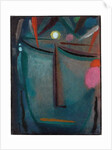 Heilandsgesicht, Dornenkrone, 1918 by Alexej von Jawlensky