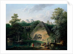The Pyramid at the Chateau de Maupertuis, c.1785 by Claude Louis Chatelet