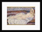 Reclining Nude by Theo van Rysselberghe