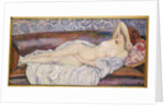 Reclining Nude by Theo van Rysselberghe