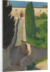 The Steps of the Convent of San Marco, Perugia, 1913 by Felix Edouard Vallotton