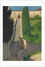 The Steps of the Convent of San Marco, Perugia, 1913 by Felix Edouard Vallotton
