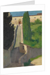 The Steps of the Convent of San Marco, Perugia, 1913 by Felix Edouard Vallotton