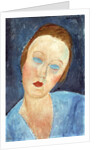 Wife of the Painter Survage, 1918 by Amedeo Modigliani