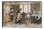 Karin by the Linen Cupboard, 1906 by Carl Larsson