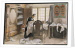 Karin by the Linen Cupboard, 1906 by Carl Larsson