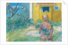 Girl with Apple Blossom, 1914 by Carl Larsson