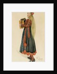 Lisbeth Playing the Accordian, 1909 by Carl Larsson