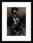 Portrait of the Marchesa Luisa Casati with a greyhound, 1908 by Giovanni Boldini