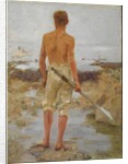 A Boy with an Oar by Henry Scott Tuke