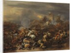 The Battle between Alexander and Porus by Nicolaes Pietersz. Berchem