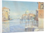 The Gran Canal, Venice, with the Santa Maria della Salute, 1910 by Gunnar Widforss