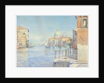 The Gran Canal, Venice, with the Santa Maria della Salute, 1910 by Gunnar Widforss