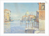 The Gran Canal, Venice, with the Santa Maria della Salute, 1910 by Gunnar Widforss