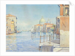 The Gran Canal, Venice, with the Santa Maria della Salute, 1910 by Gunnar Widforss