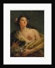 Portrait of a lady as Flora by Giovanni Battista (1696-1770) Tiepolo