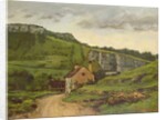 A Country Cottage by Gustave Courbet