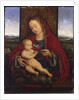 The Madonna and Child enthroned by Cornelis van (after) Cleve