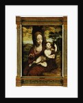 The Madonna and Child in a landscape by Cornelis van Cleve