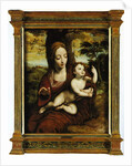 The Madonna and Child in a landscape by Cornelis van Cleve