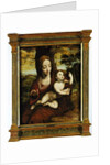 The Madonna and Child in a landscape by Cornelis van Cleve