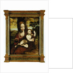 The Madonna and Child in a landscape by Cornelis van Cleve