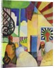 In the Bazaar, 1914 by August Macke
