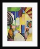 In the Bazaar, 1914 by August Macke