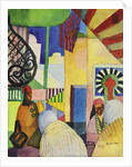 In the Bazaar, 1914 by August Macke