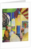In the Bazaar, 1914 by August Macke