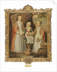 Portrait of the three children of George Preston of Holker, 1650 by Gerrit van Honthorst