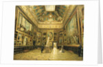 Le Salon Carre du Louvre, c.1870 by French School