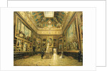 Le Salon Carre du Louvre, c.1870 by French School
