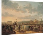Preparations for the Fete de la Federation, 14th July 1790 by Philibert Louis Debucourt