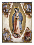 The Virgin of Guadalupe by Mexican School