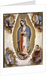 The Virgin of Guadalupe by Mexican School