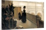 The Rehearsal in the Choir Loft by Henri Lerolle
